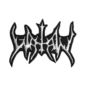 WATAIN - Logo White [iron on] -- Embroidered Patch