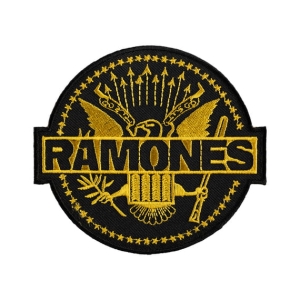 RAMONES - Logo [iron on] -- Embroidered Patch