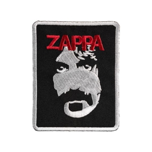 FRANK ZAPPA [iron on] -- Embroidered Patch 