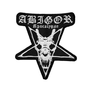 ABIGOR - Apocalypse cut-out  [iron on] -- Embroidered Patch