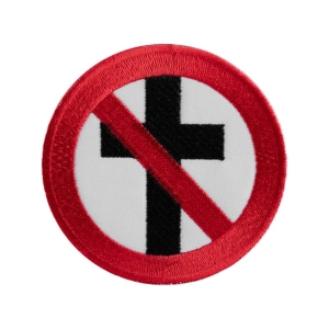 BAD RELIGION - Crossbuster [iron on] -- Embroidered Patch