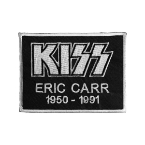 KISS - ERIC CARR (1950-1991) [iron on] -- Embroidered Patch