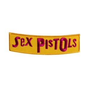 SEX PISTOLS [iron on] -- Embroidered Patch