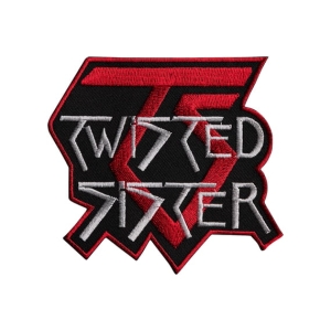 TWISTED SISTER - Logo [iron on] -- Embroidered Patch