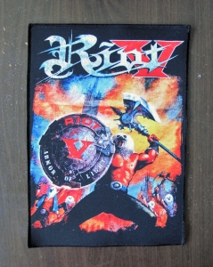 RIOT V - Armor Of Light -- Backpatch