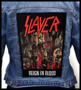 SLAYER - Reign In Blood -- Backpatch