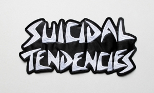 SUICIDAL TENDENCIES - Logo -- Embroidered Backpatch