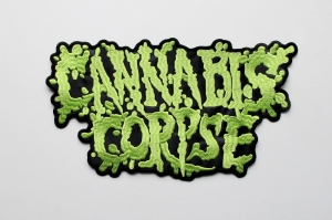 CANNABIS CORPSE - Logo -- Embroidered Backpatch