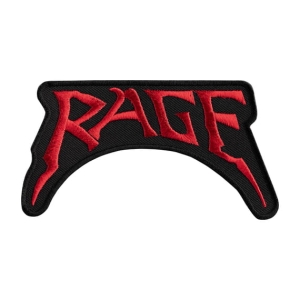 RAGE - Logo [iron on] -- Embroidered Patch