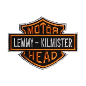Naszywka termiczna MOTORHEAD [white outline] - Lemmy Kilmister