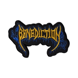 Naszywka termiczna BENEDICTION - Logo Yellow