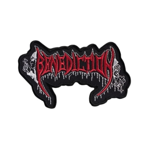 Naszywka termiczna BENEDICTION - Logo Red