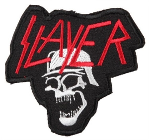 SLAYER - Skull -- Embroidered Patch