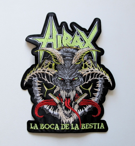 HIRAX - La Boca De La Bestia -- Embroidered Backpatch.jpg