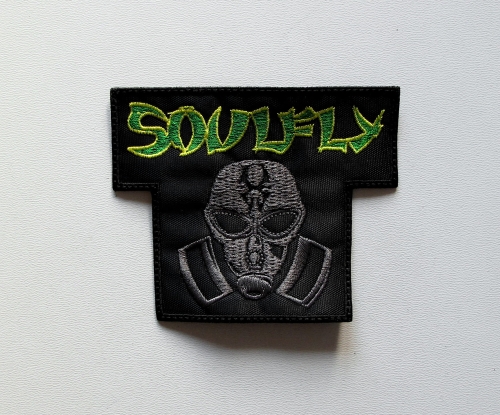 SOULFLY - Gas Mask -- Embroidered Patch.JPG