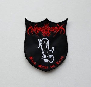 NARGAROTH - Black Metal Ist Krieg [shield] -- Embroidered Patch