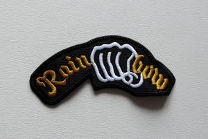 Naszywka Haftowana RAINBOW - Logo Fist 