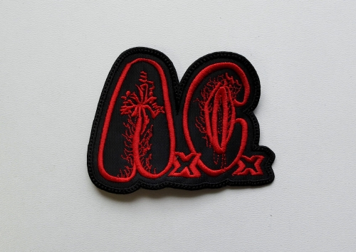 ANAL CUNT - Logo Red -- Embroidered Patch.JPG
