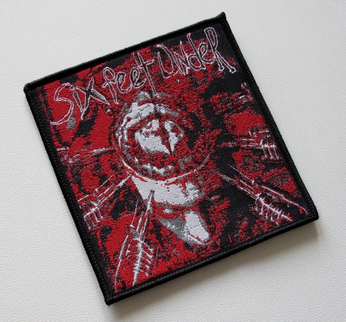 SIX FEET UNDER - Maximum Violence -- Woven Patch.JPG