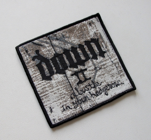 DOWN - A Bustle In Your Hedgerow -- Woven Patch.JPG