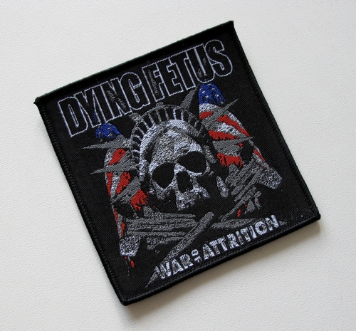 DYING FETUS - War Of Attrition -- Woven Patch.JPG
