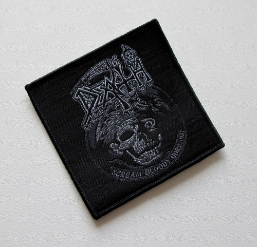 DEATH - Scream Bloody Gore 1987 -- Woven Patch.JPG