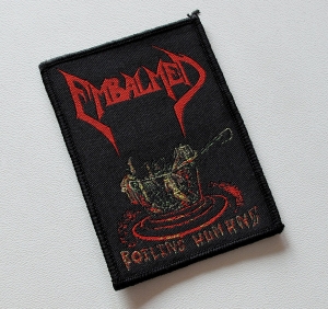 EMBALMED - Boiling Humans -- Woven Patch