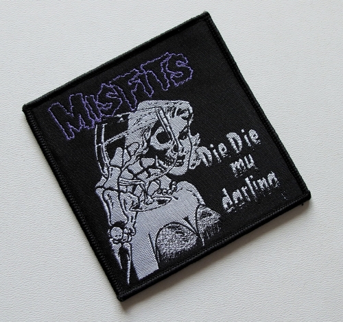 MISFITS - Die Die My Darling -- Woven Patch.JPG