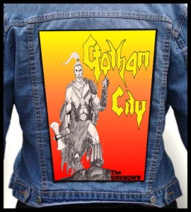 GOTHAM CITY - The Unknown -- Backpatch
