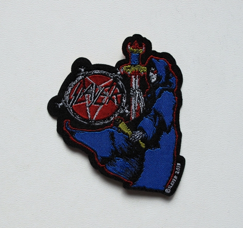 SLAYER - Spill The Blood [Laser Cut] -- Woven Patch.jpg