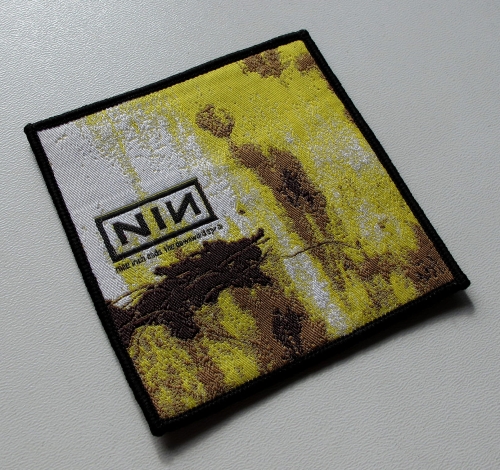 NINE INCH NAILS - The Downward Spiral -- Woven Patch.jpg
