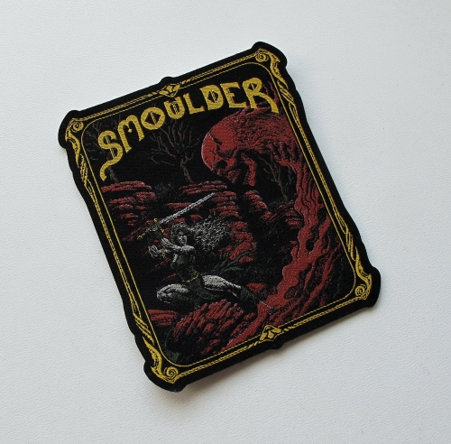 SMOULDER - Warrior Queen -- Woven Patch.JPG
