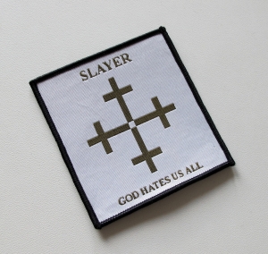 SLAYER - God Hates Us All -- Woven Patch