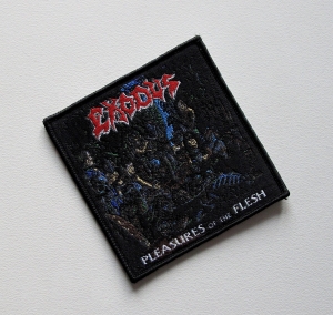 EXODUS - Pleasures Of The Flesh -- Woven Patch