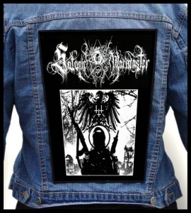 SATANIC WARMASTER -  Black Metal Kommando -- Backpatch