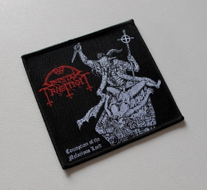 SINISTER TRADITION - Conception Of The Nefarious Lord -- Woven Patch
