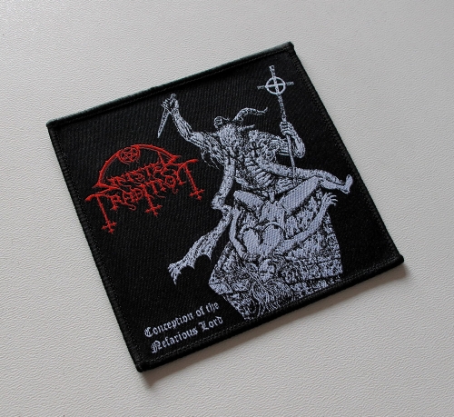 SINISTER TRADITION - Conception Of The Nefarious Lord -- Woven Patch.JPG