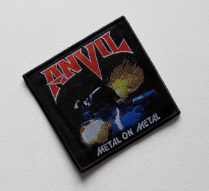 ANVIL - Metal On Metal -- Woven Patch