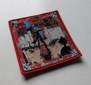 KING DIAMOND - Conspiracy [red outline] -- Woven Patch