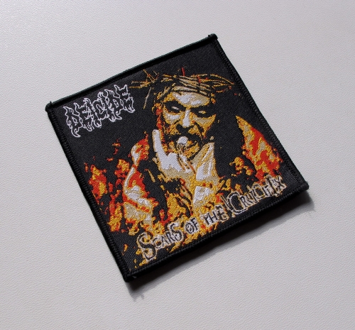 DEICIDE - Scars Of The Crucifix -- Woven Patch.JPG