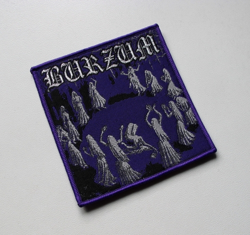 BURZUM - Witches Dancing -- Woven Patch.JPG