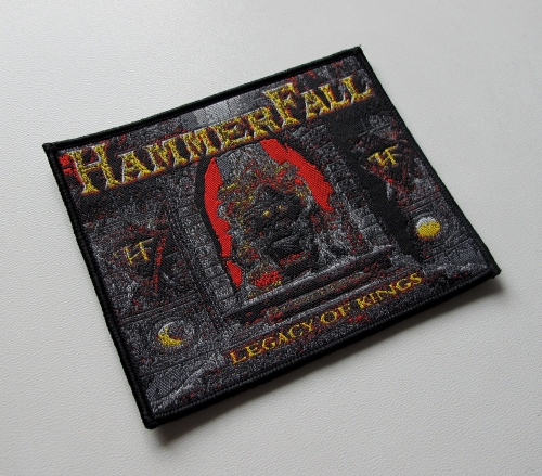 HAMMERFALL - Legacy Of Kings -- Woven Patch.JPG