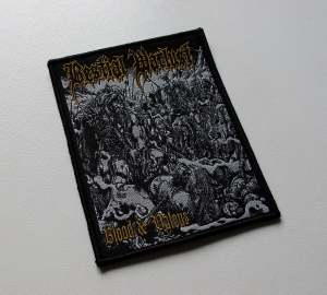 BESTIAL WARLUST - Blood & Valour -- Woven Patch