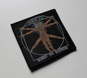 LEEWAY - Born To Expire -- Woven Patch
