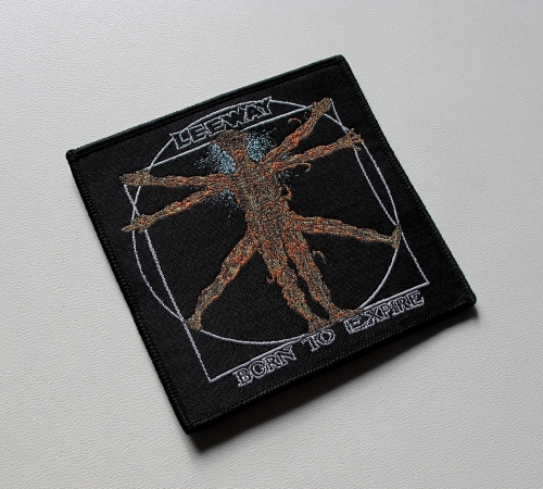 LEEWAY - Born To Expire -- Woven Patch.JPG
