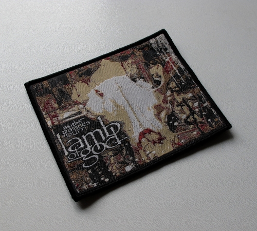 LAMB OF GOD - As The Palaces Burn -- Woven Patch.JPG