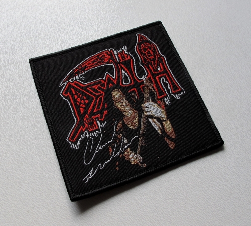 DEATH - Chuck Tribute R.I.P. -- Woven Patch.JPG