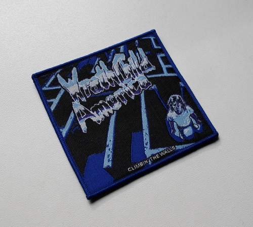 WRATHCHILD AMERICA - Climbin' The Walls -- Woven Patch.JPG