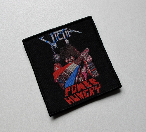 VICTIM - Power Hungry -- Woven Patch.JPG