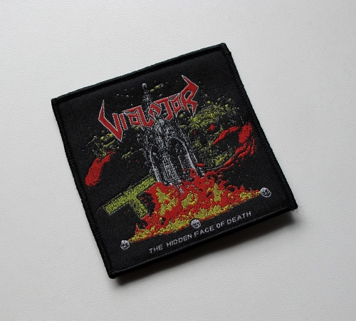 VIOLATOR - The Hidden Face Of Death -- Woven Patch.JPG